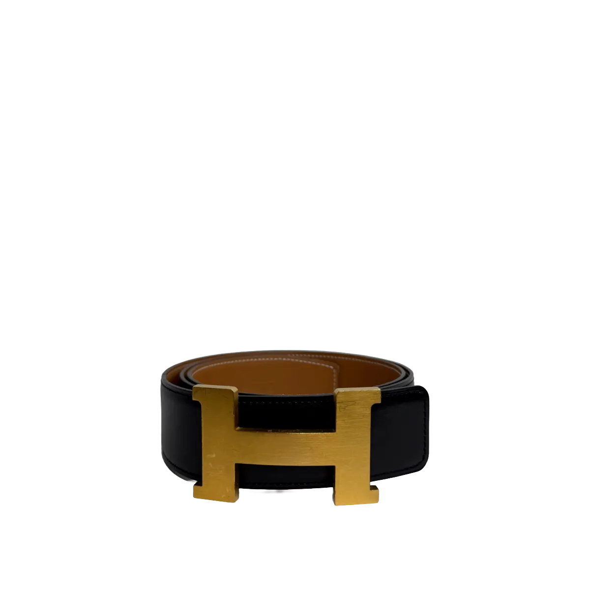 Hermès Constance Belt 42mm Box Chamonix Black/Gold Brushed GH