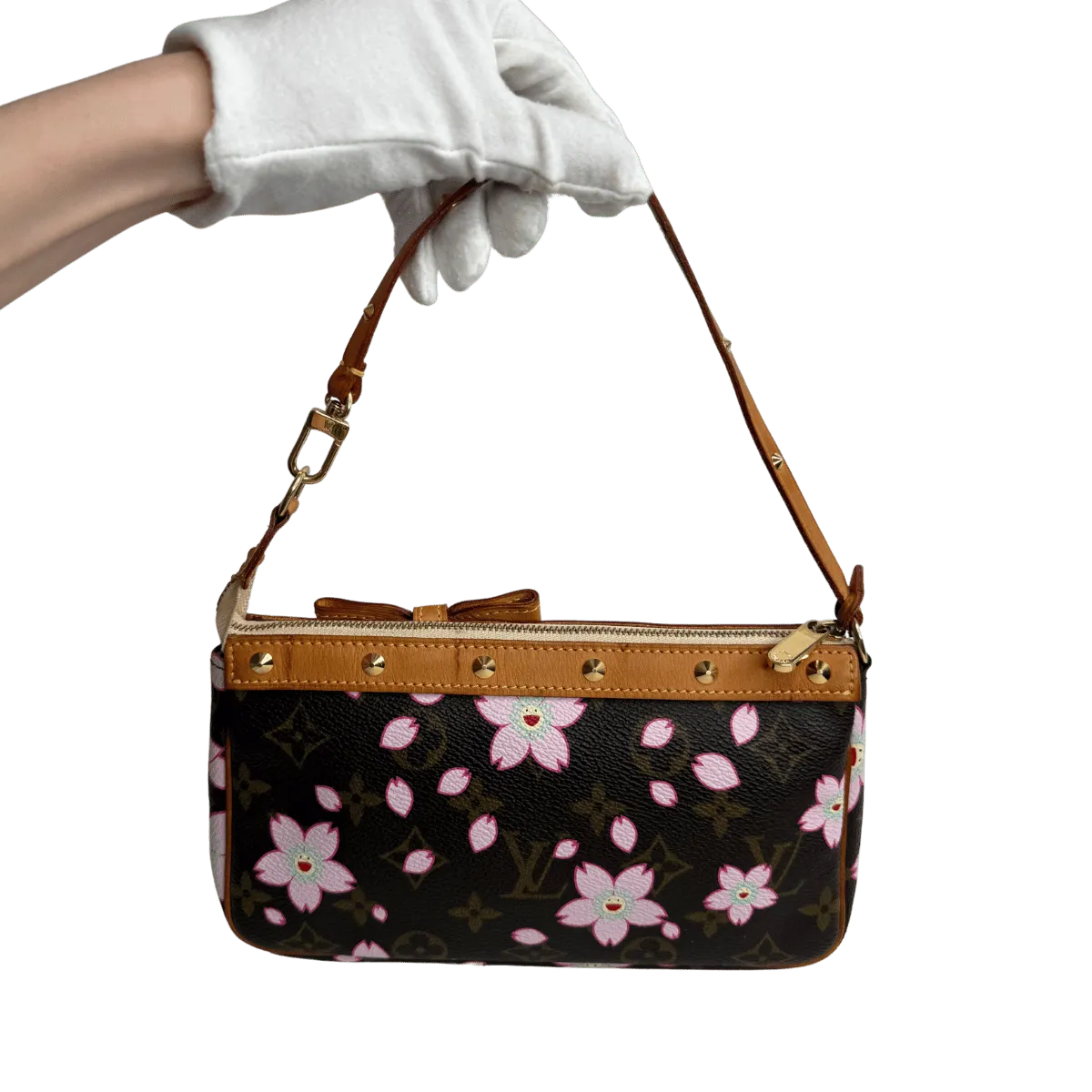 Louis Vuitton Limited Edition Murakami Cherry Blossom Pochette Accessoires