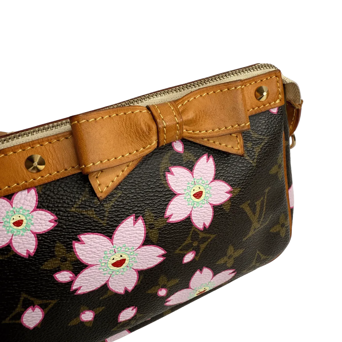 Louis Vuitton Limited Edition Murakami Cherry Blossom Pochette Accessoires
