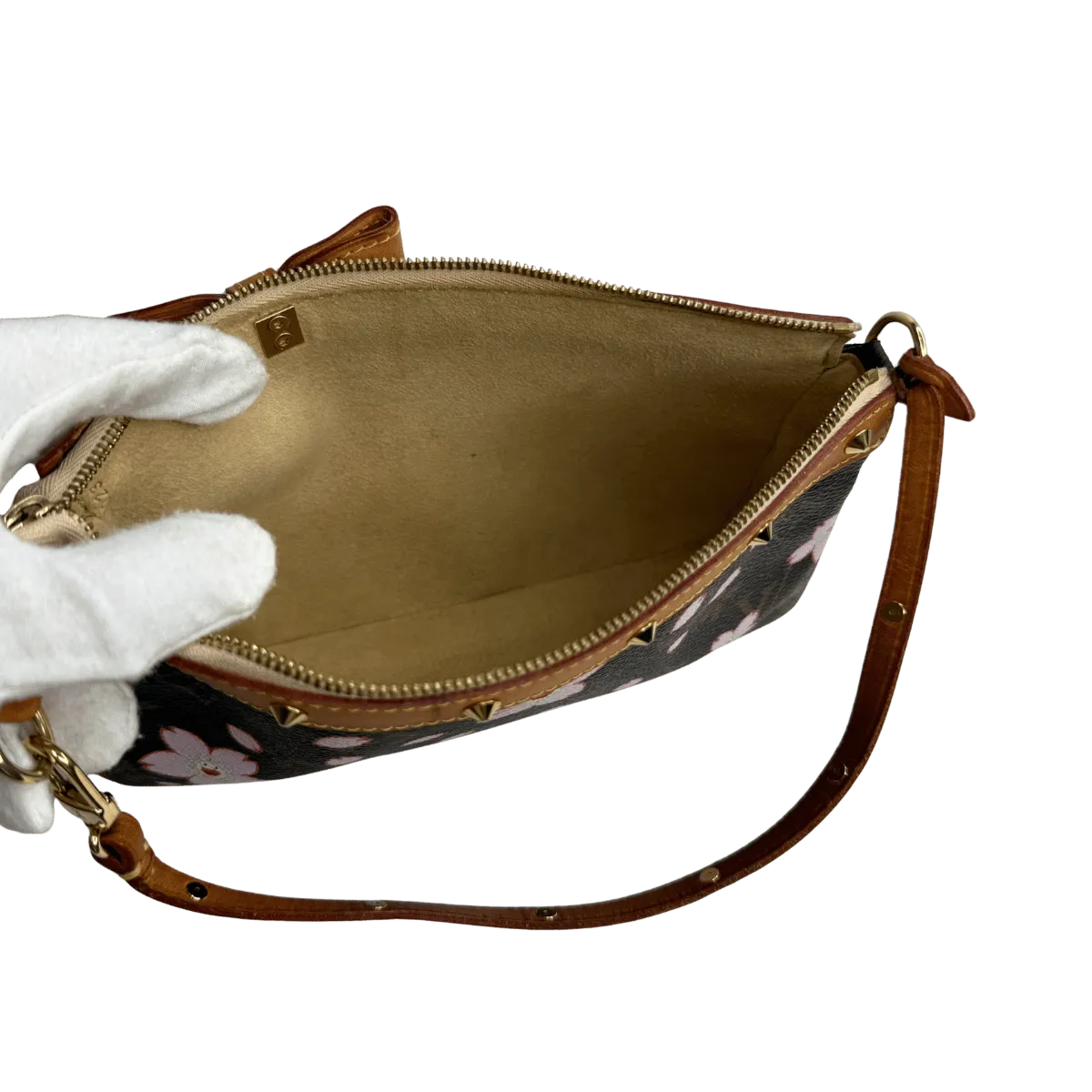 Louis Vuitton Limited Edition Murakami Cherry Blossom Pochette Accessoires