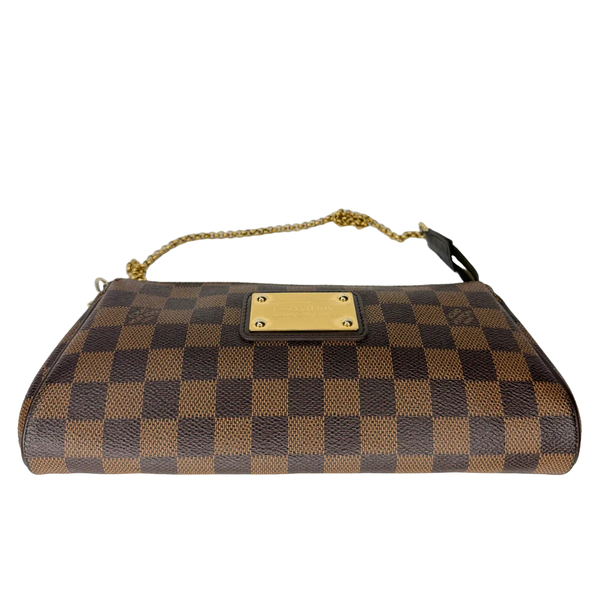 Louis Vuitton Eva Pochette Damier Ebene Canvas