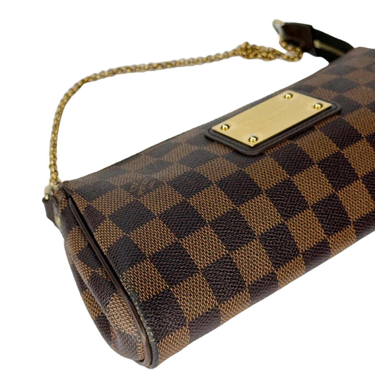 Louis Vuitton Eva Pochette Damier Ebene Canvas