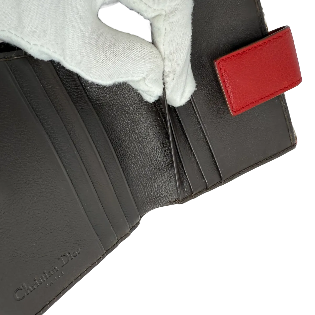 Christian Dior Rasta Saddle Wallet