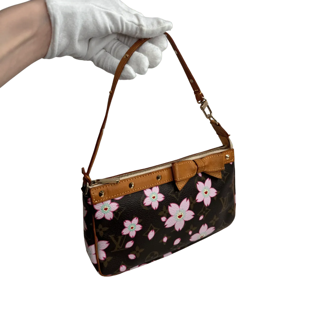 Louis Vuitton Limited Edition Murakami Cherry Blossom Pochette Accessoires
