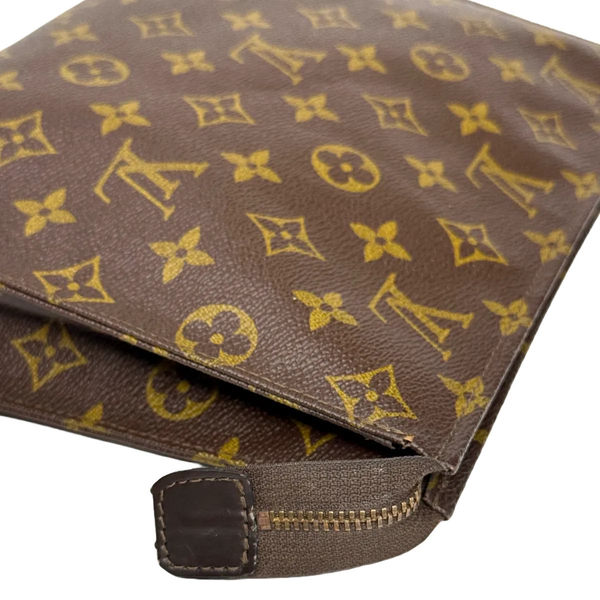 Louis Vuitton Vintage Poche Toilette 25 Monogram Canvas 1982
